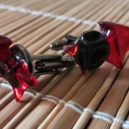 Chiroptera Cufflinks | handmade jewellery | accessories | bat | resin
