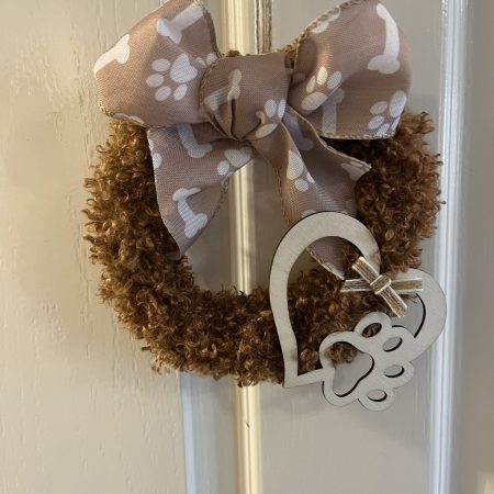 Furry friends 6” hanging decoration