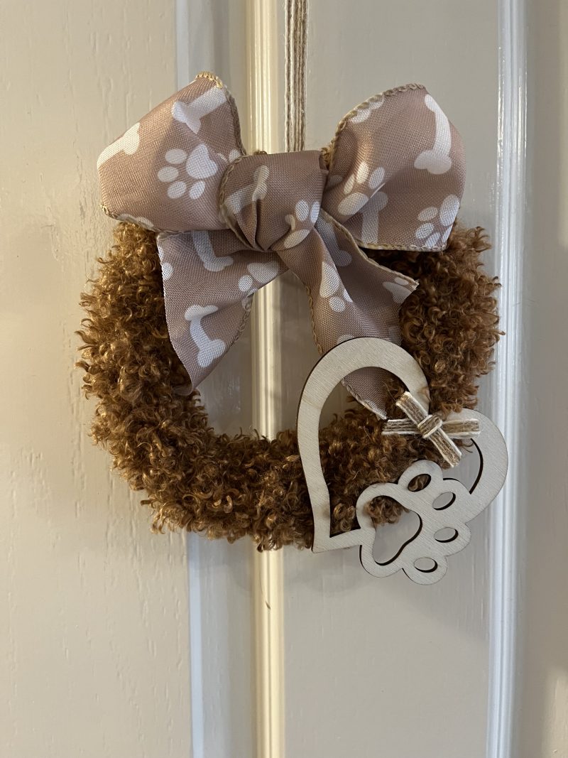 Furry friends 6” hanging decoration