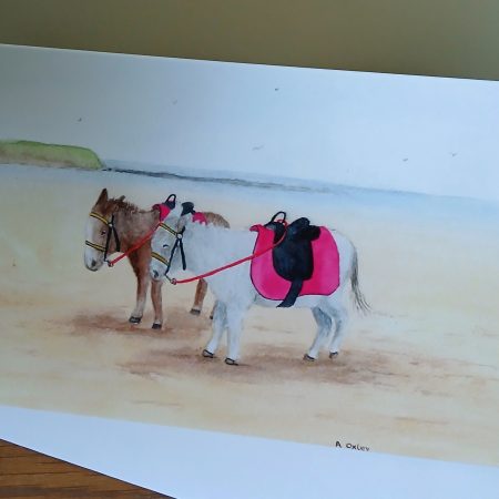 Donkey greetings cards with white envelopes, choice of 4 different designs