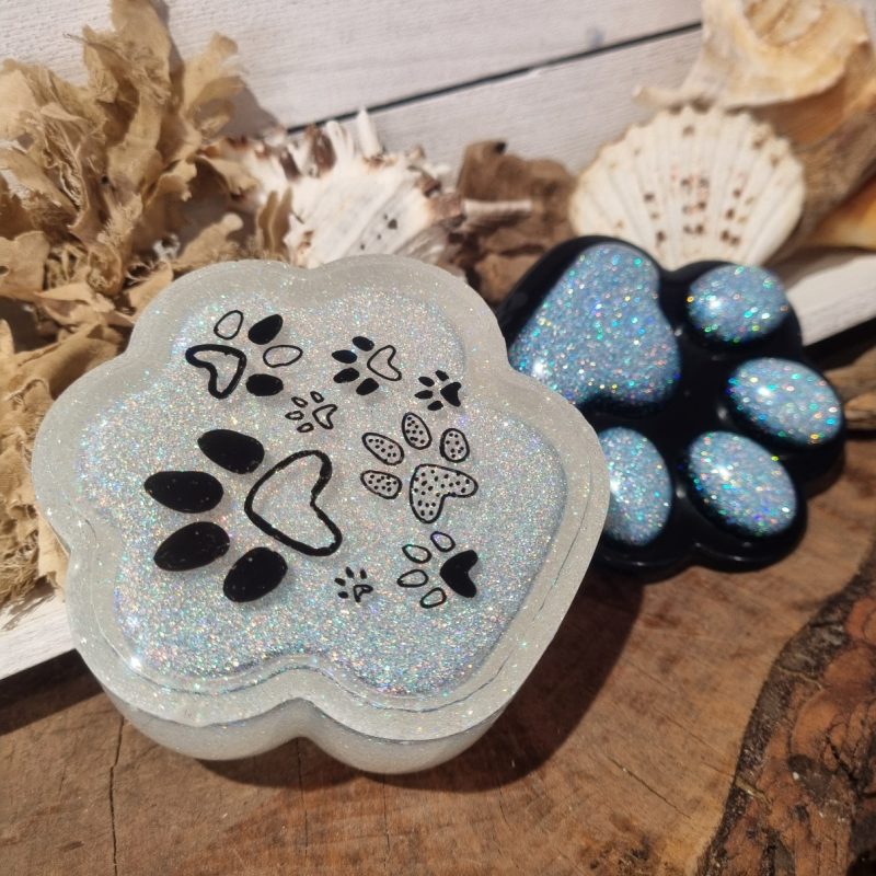 Trinket Pot, Paw Shape, Ring Dish, Paw Decoration, Memorial