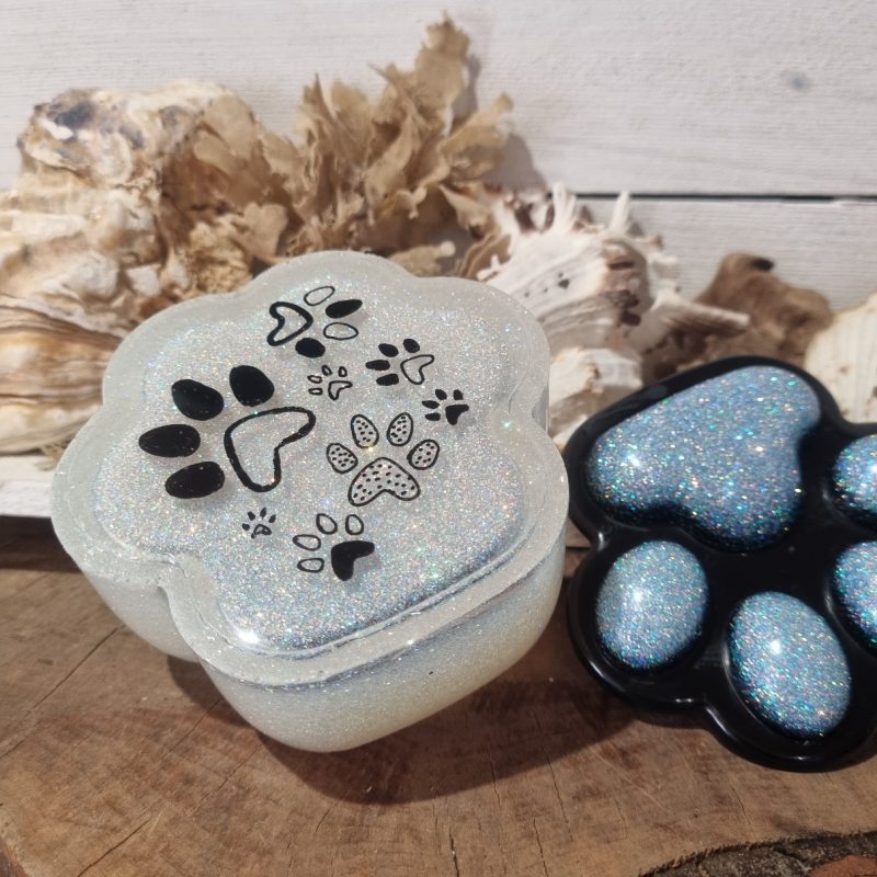 Trinket Pot, Paw Shape, Ring Dish, Paw Decoration, Memorial