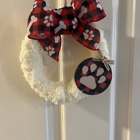 Furry friends 6” hanging decoration