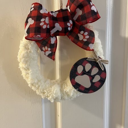 Furry friends 6” hanging decoration