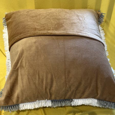 Handmade cute latch hook bunny rabbit cushion