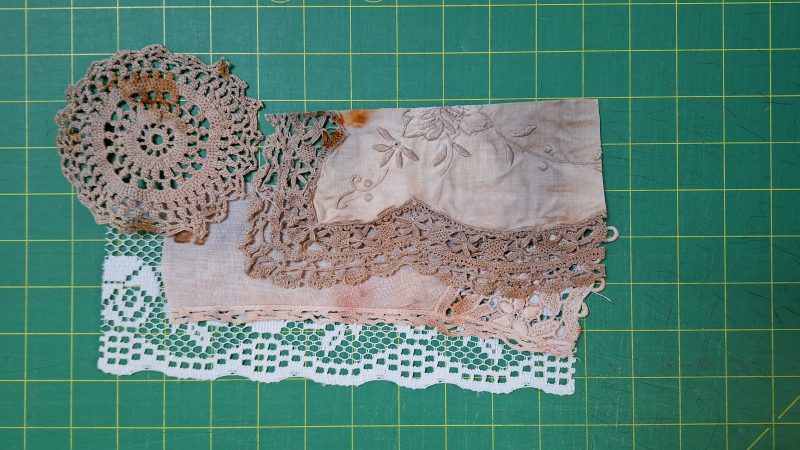 Vintage slow stitching kit