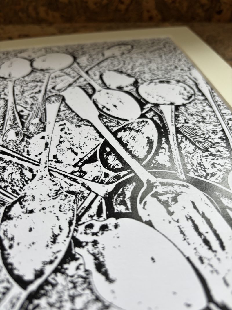 Monochrome Signed Art Print Eco Friendly Gifts Sustainable Gifts Unique Singular Print