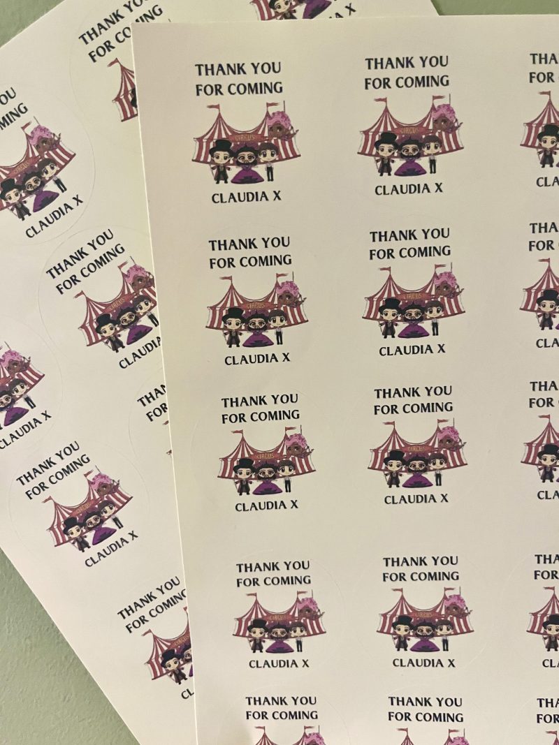 Greatest Showman Stickers