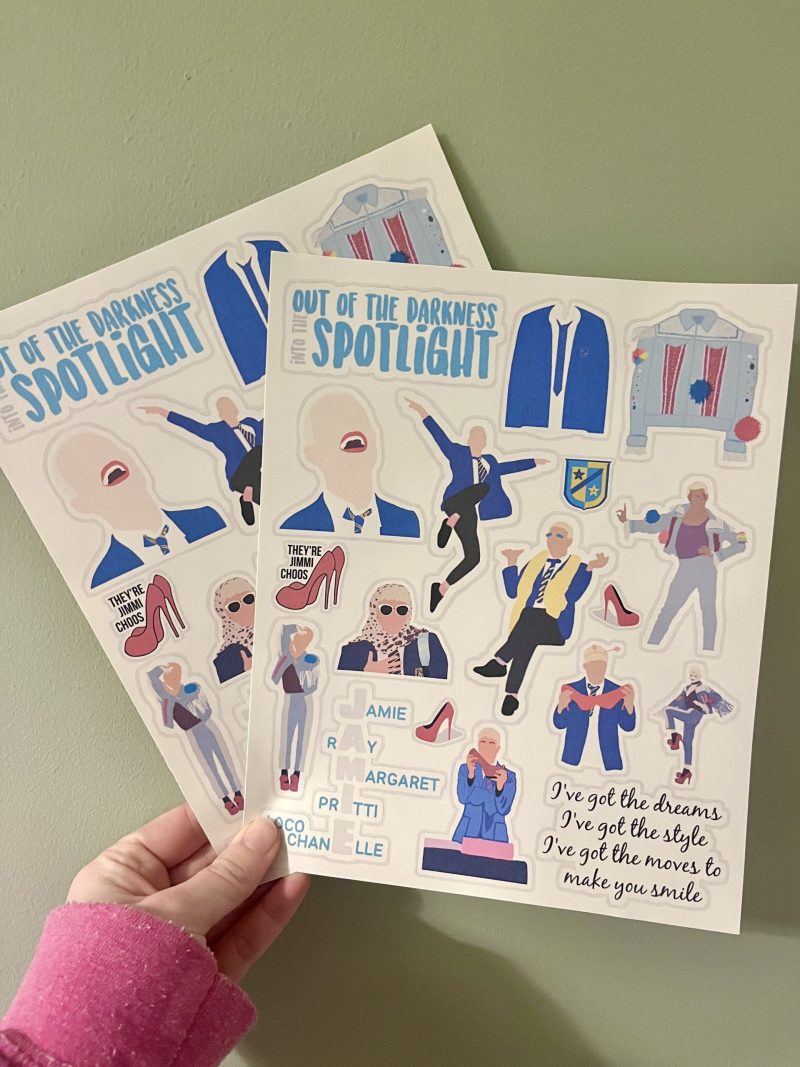 Everybody's Talking About Jamie Musical Stickers