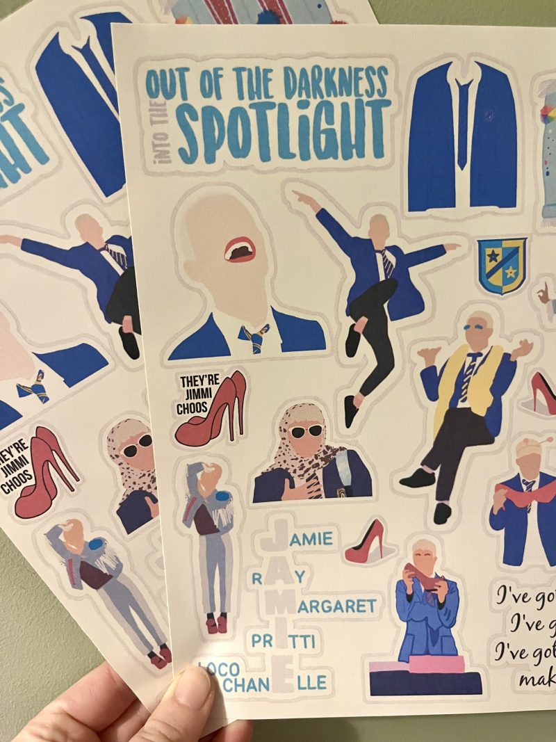 Everybody's Talking About Jamie Musical Stickers
