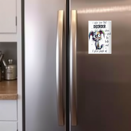 Personalised magnet, custom, all occasions.