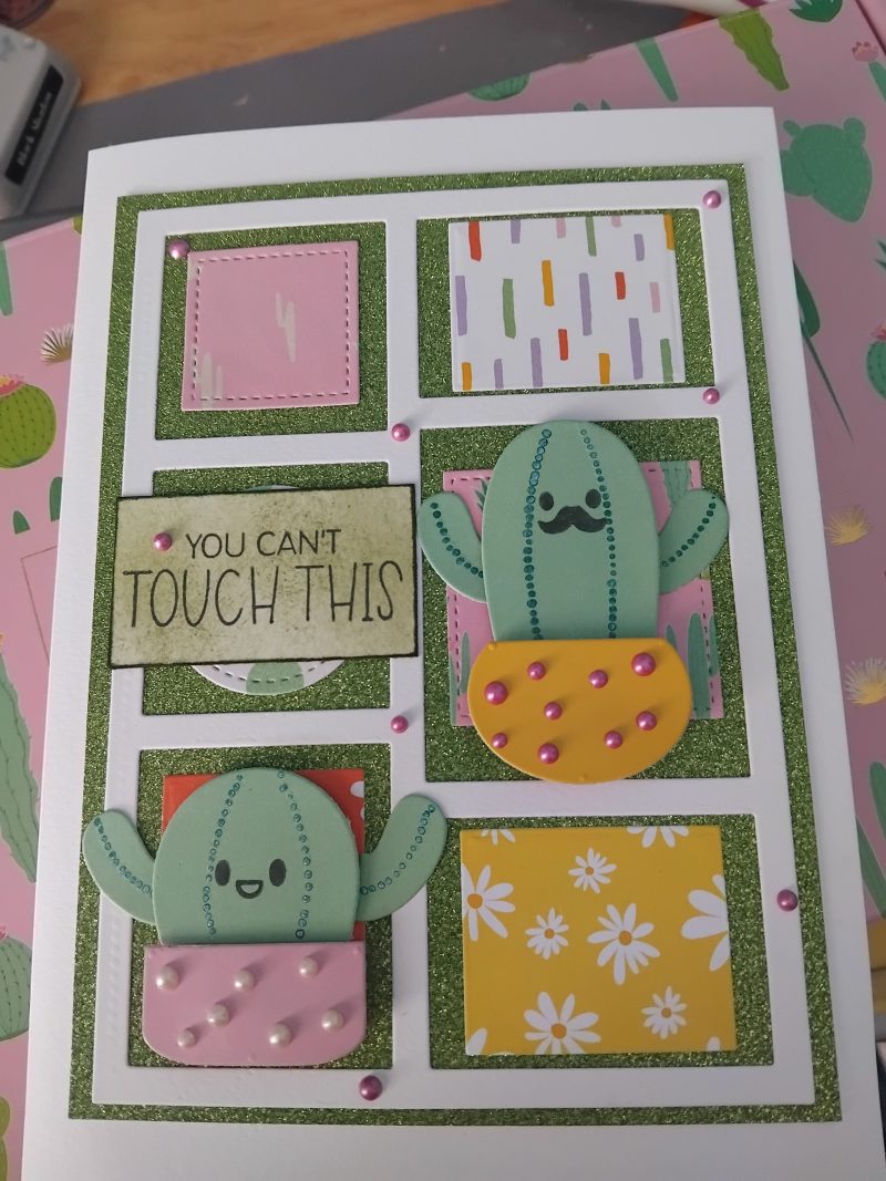 Cactus greeting card