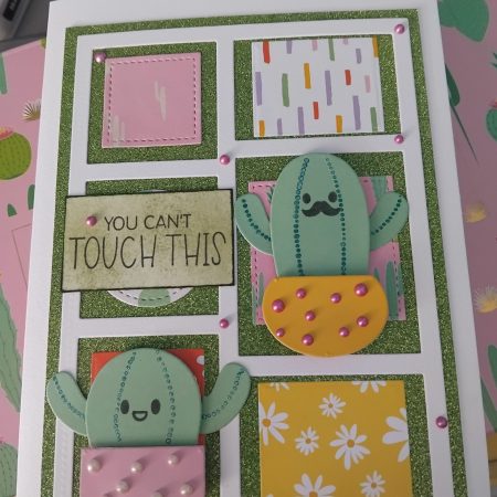 Cactus greeting card