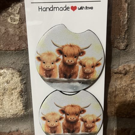 Personalised Car coaster, Custom design.