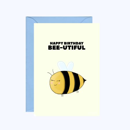 Bee Greeting Card / Birthday / Birthday Cards
