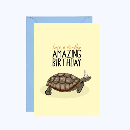 Turtle Birthday Greeting Card / Birthday / Birthday Cards