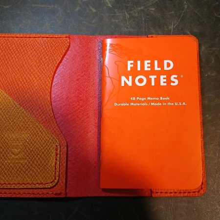 Handcrafted Leather Field Notes Cover