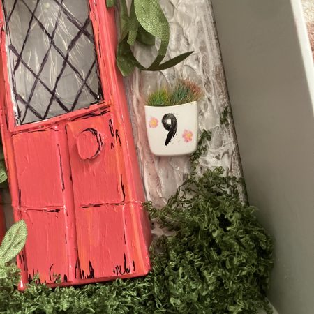 The Red Door 3D Box Frame Picture Gift for Mothers Day