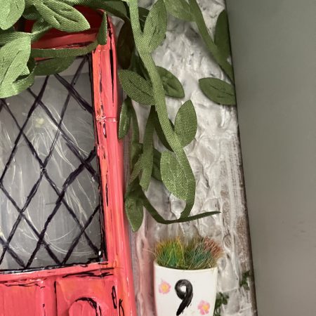 The Red Door 3D Box Frame Picture Gift for Mothers Day