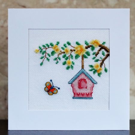 Greetings card - A Cross stitch greetings card for all occasions and perfect for any loved one