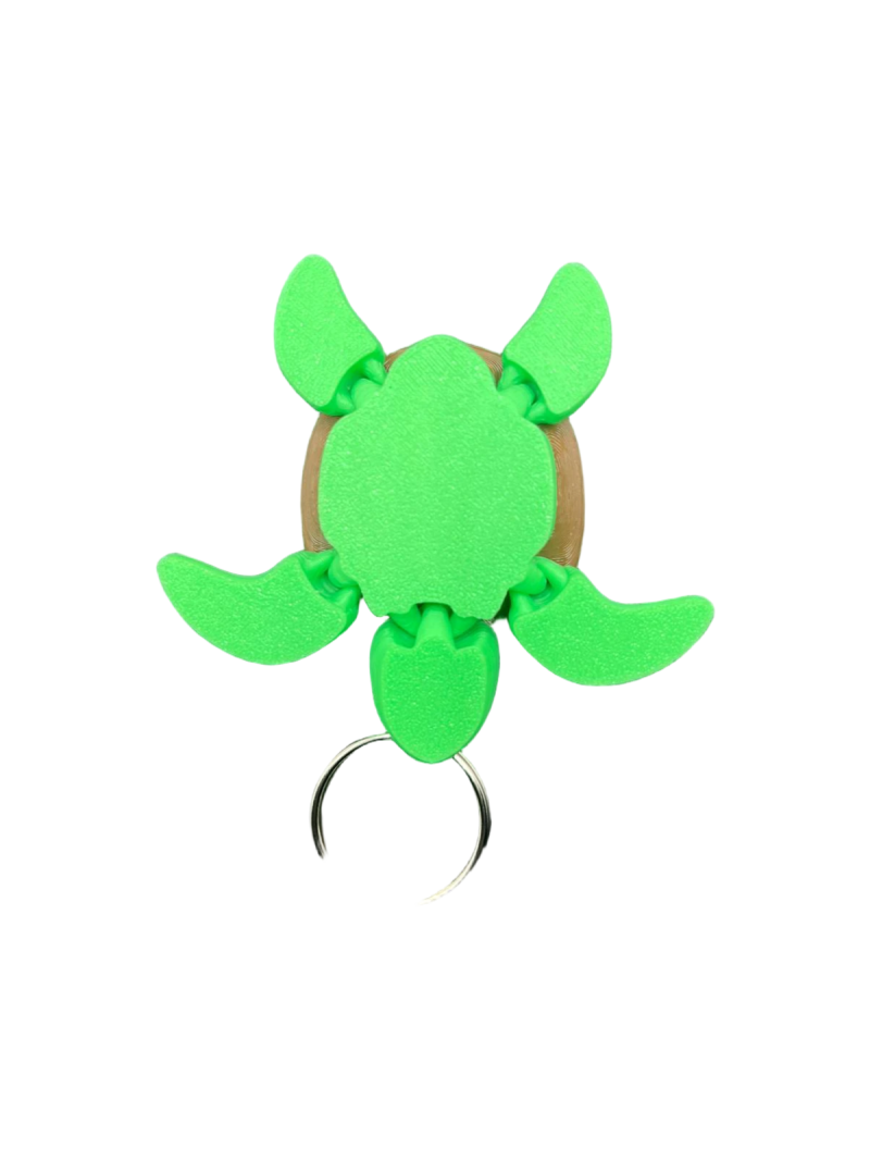 Flexi Turtle Keyring