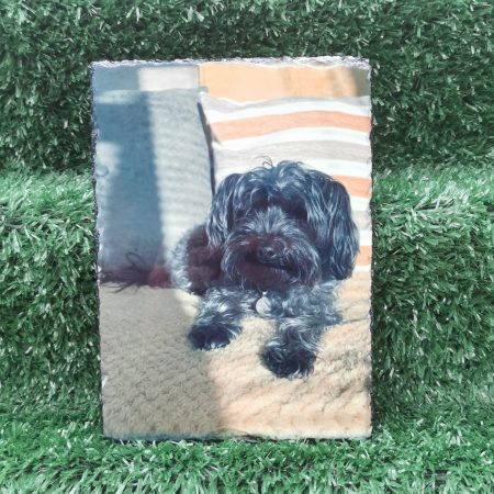 Coloured Photo Slates, Rectangular, Personalised, Keepsake, Gift