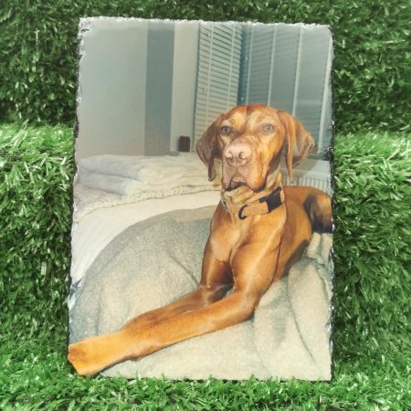 Coloured Photo Slates, Rectangular, Personalised, Keepsake, Gift