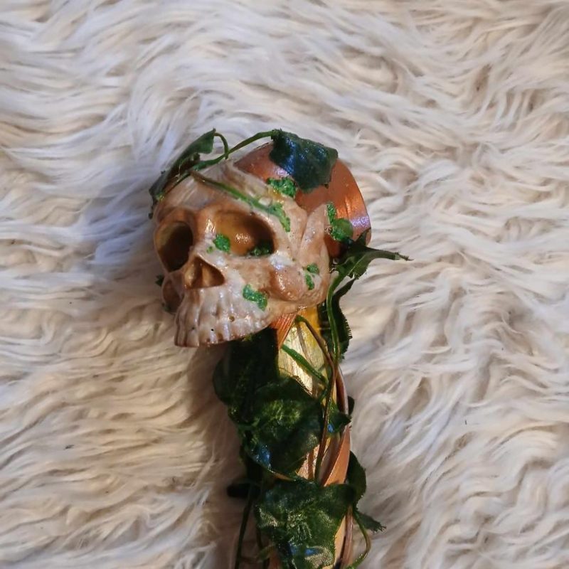 Sylvan Sceptre | resin art | LARP, Cosplay, theatre