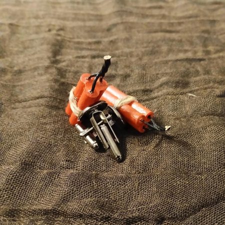 KaBoom Cufflinks - cartoon/comic "explosives" cuff links | dynamite | comedy bomb | novelty