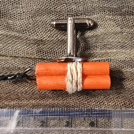 KaBoom Cufflinks - cartoon/comic "explosives" cuff links | dynamite | comedy bomb | novelty