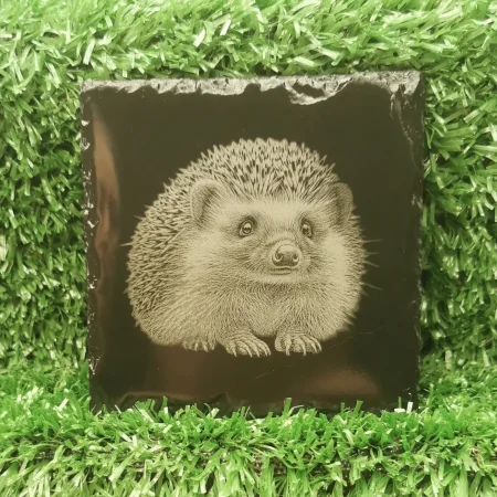 Wildlife Slate Coasters, Fox, Mouse, Hedgehog, Stag, Badger