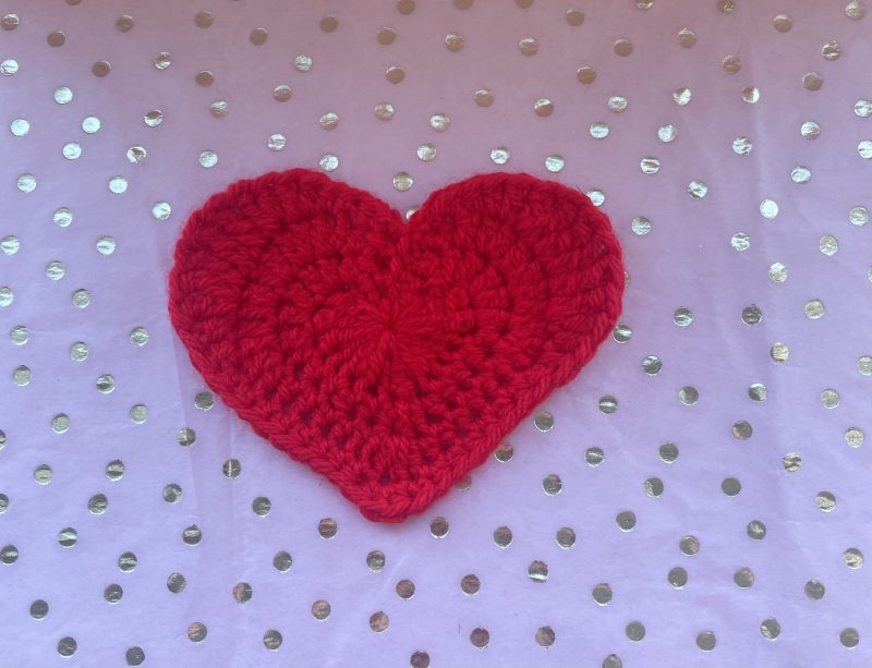 Heart Coasters in Red (set of 4)