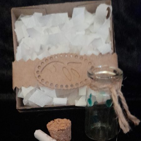 Message in a bottle - in gift box