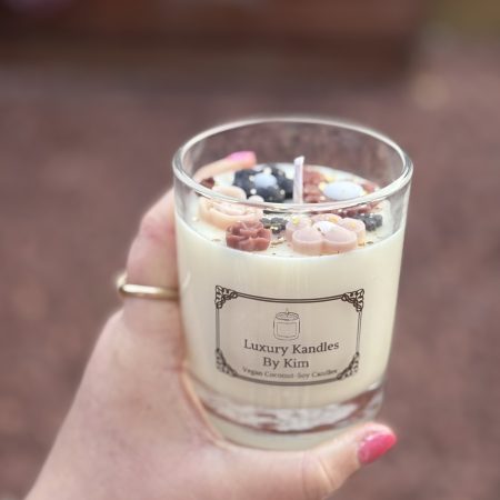 Nude Flower Candle in Medium Jar