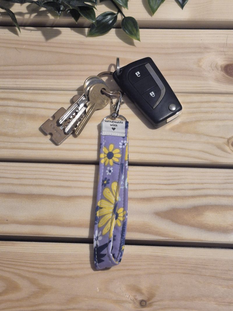 Padded Key Fob Wristlet | 4 Designs available