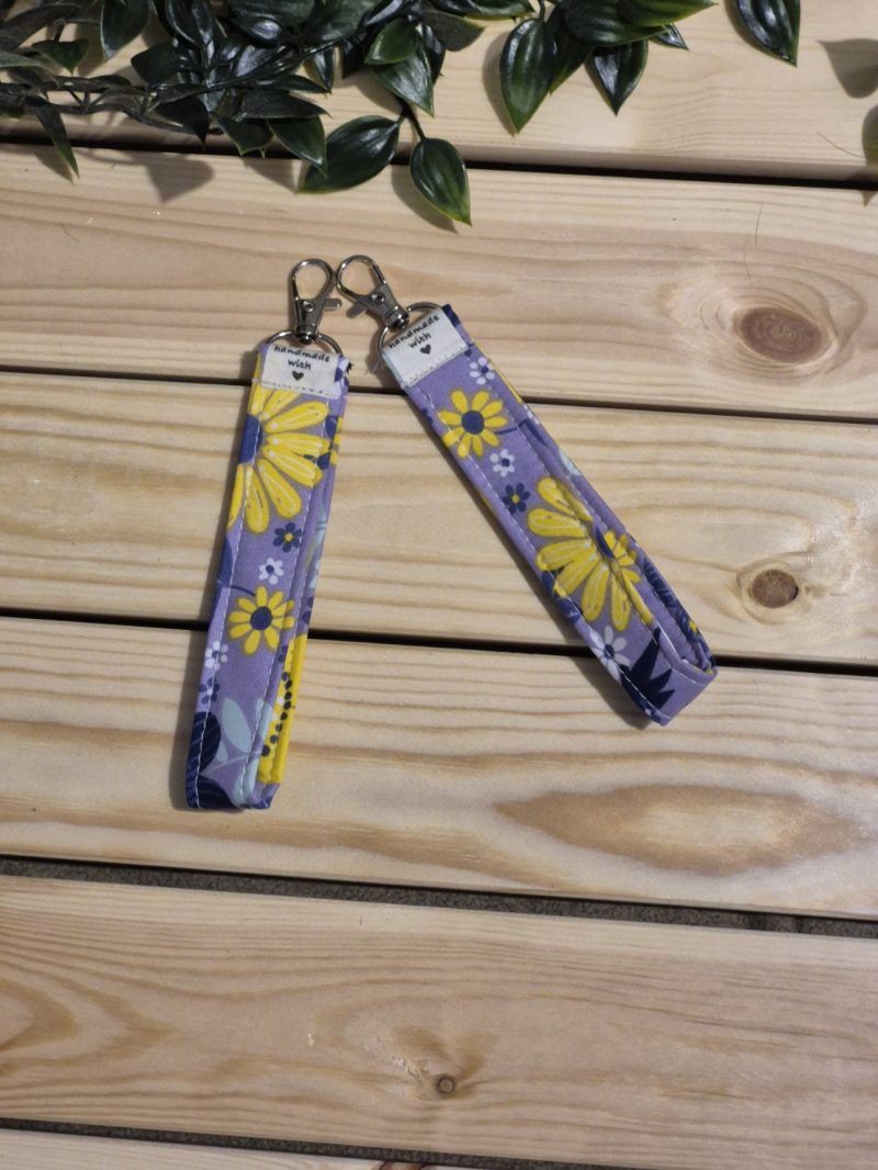 Padded Key Fob Wristlet | 4 Designs available