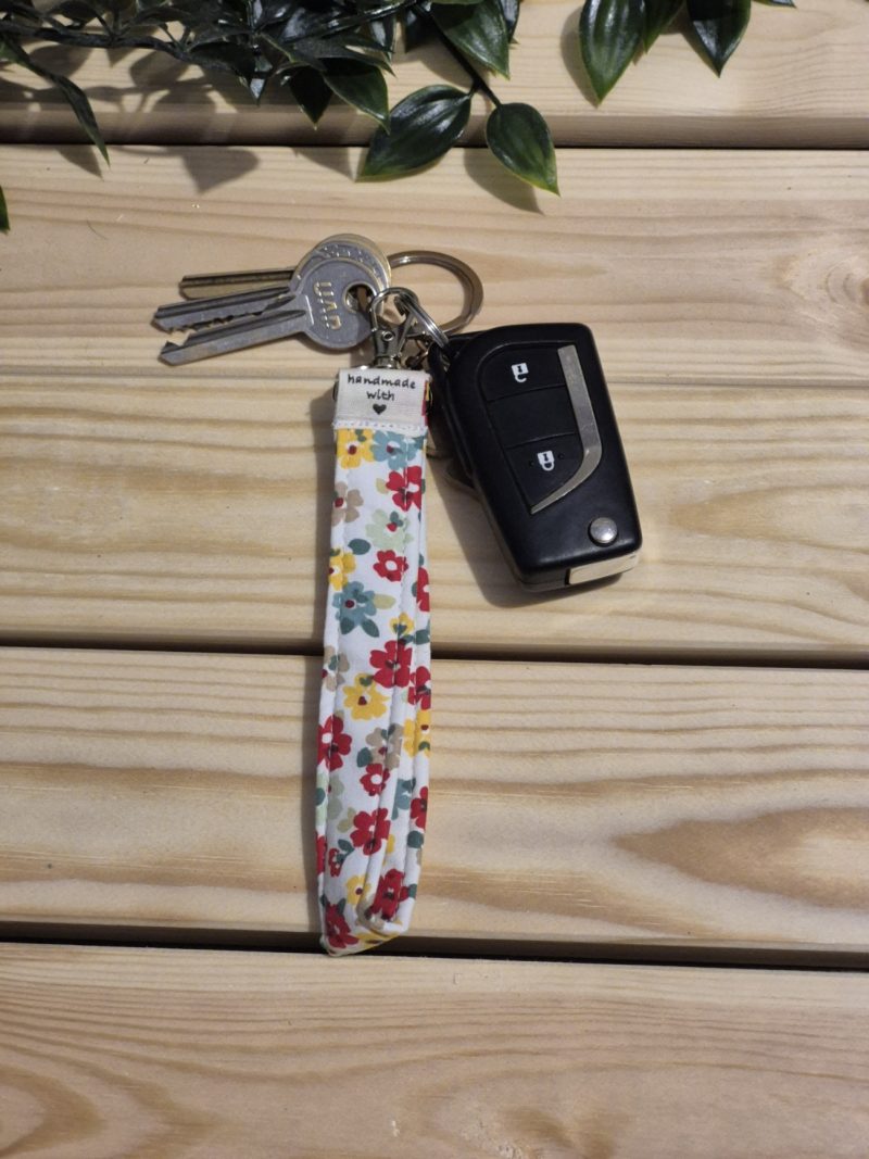 Padded Key Fob Wristlet | 4 Designs available