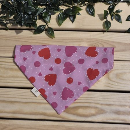 Hearts Over Collar Bandana | 4 Sizes Available