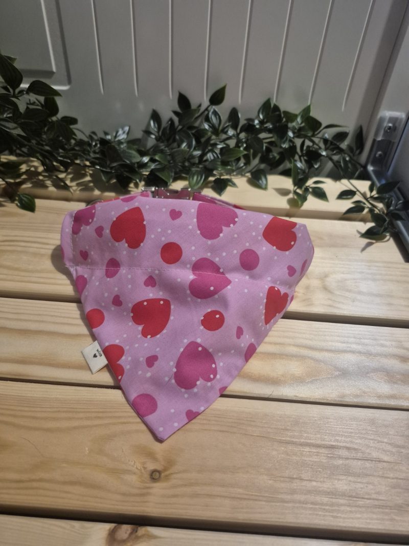 Hearts Over Collar Bandana | 4 Sizes Available