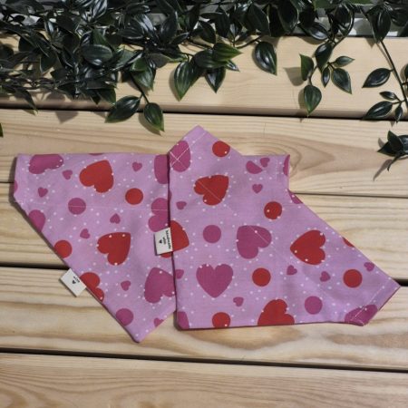 Hearts Over Collar Bandana | 4 Sizes Available
