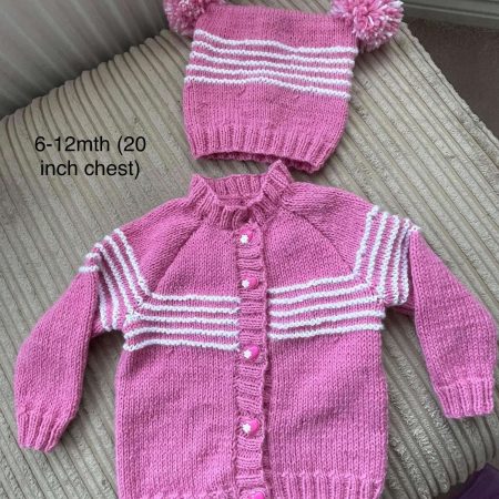 Collared Jackets and hats, 3 different sizes and colours