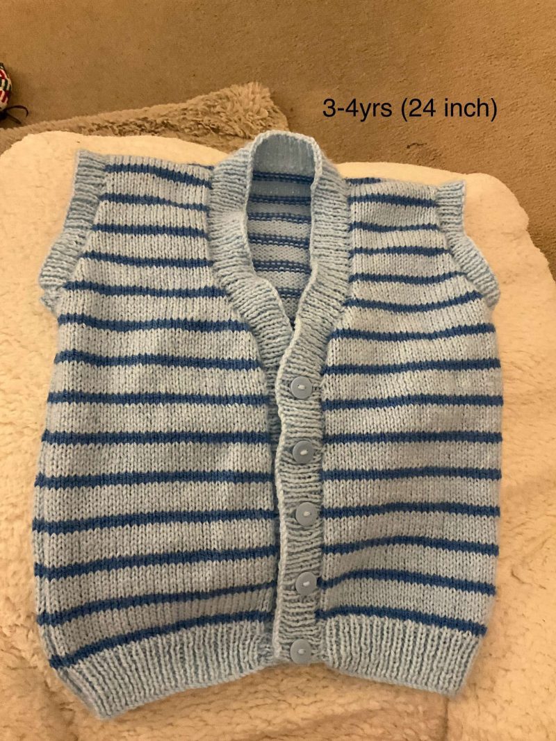 Handknitted Waistcoats (3 Sizes)