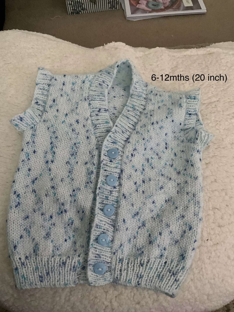 Handknitted Waistcoats (3 Sizes)
