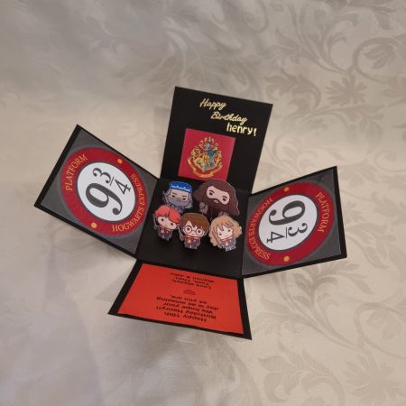 Personalised box cards