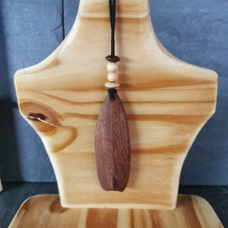Hand Carved Sapele Mahogany Surfboard Decorative Item