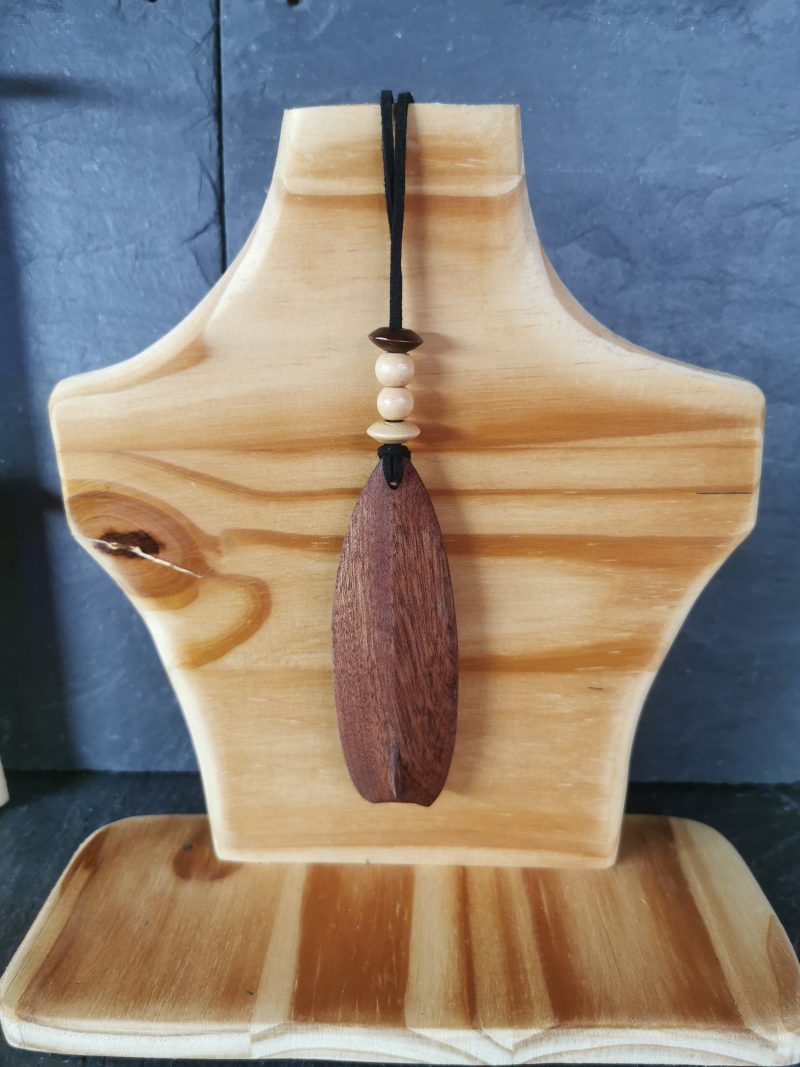 Hand Carved Sapele Mahogany Surfboard Decorative Item