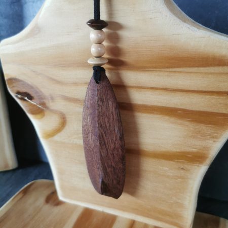 Hand Carved Sapele Mahogany Surfboard Decorative Item
