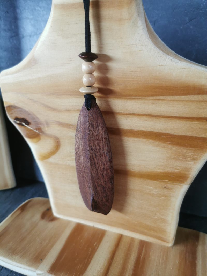 Hand Carved Sapele Mahogany Surfboard Decorative Item