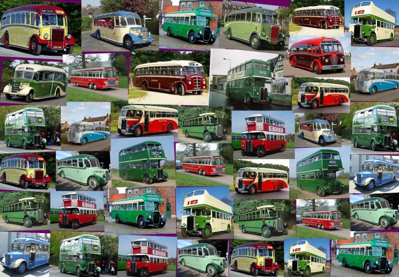 Buses and Coaches: 1000 piece jigsaw