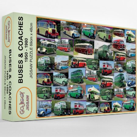 Buses and Coaches: 1000 piece jigsaw